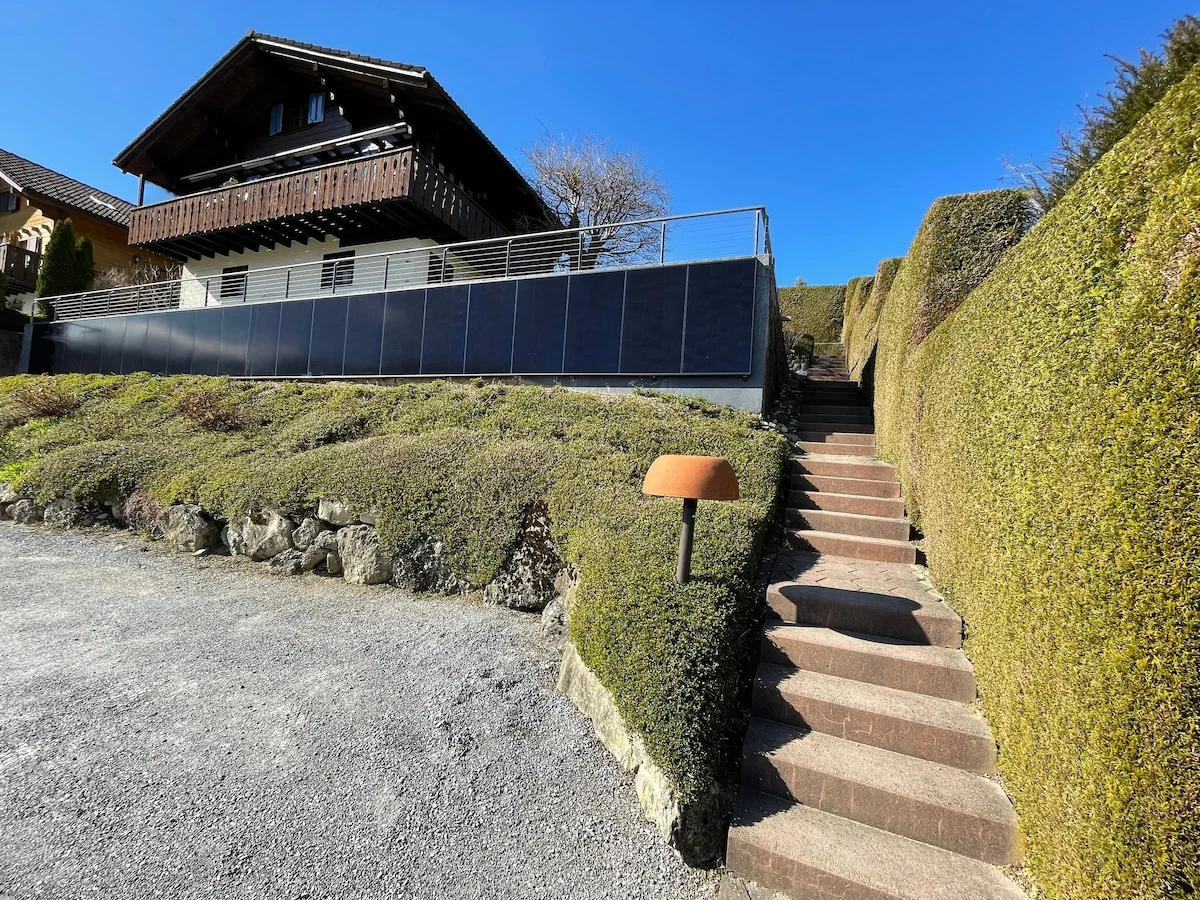 Chalet Anderegg – Aussenansicht und Zugang